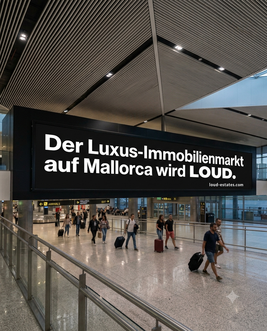 LOUD Estates Mallorca Airport Campaign